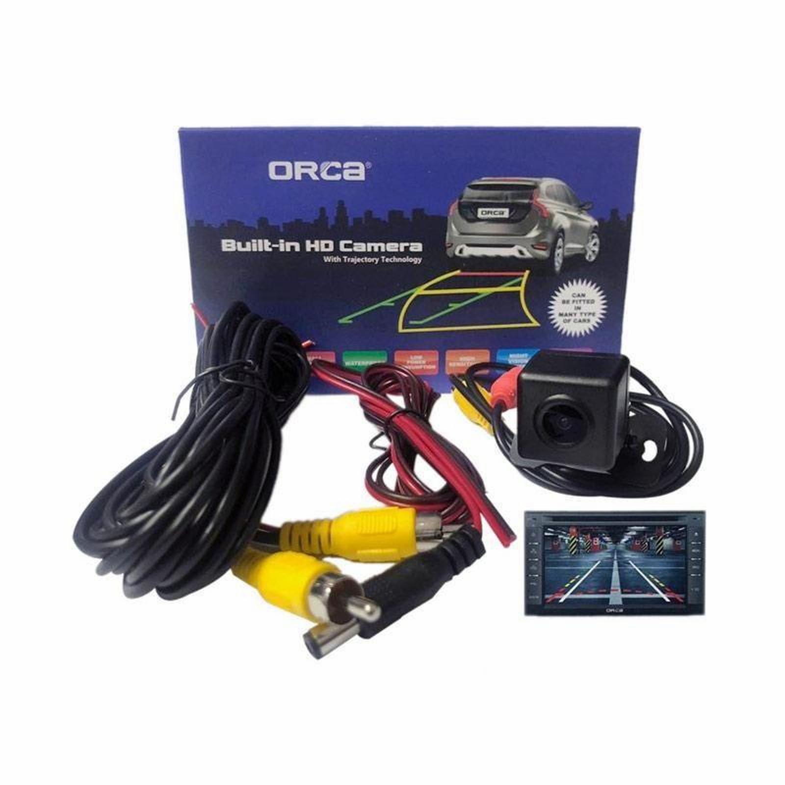 Camera Belakang Parkir ORCA MC-688 HD CCD Mobil (MOVING) | Anti Air & Night Vision