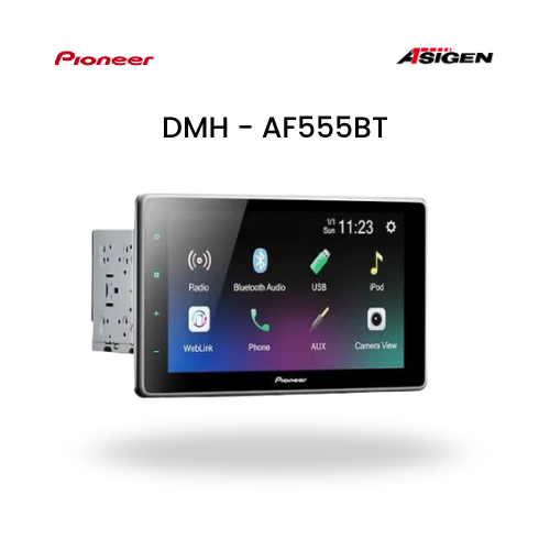 Pioneer DMH-AF555BT | Head Unit Mobil Touchscreen dengan Bluetooth