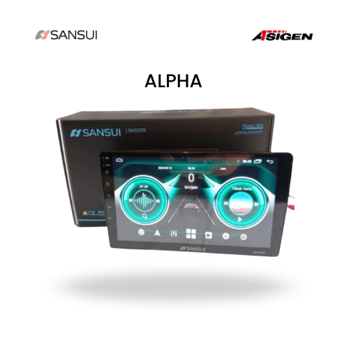 Head Unit Android Sansui Alpha | RAM 2GB