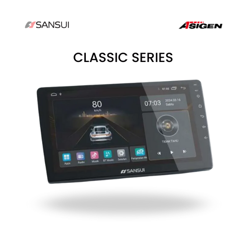 Head Unit Android Sansui Classic Series 7 Inch | NFC