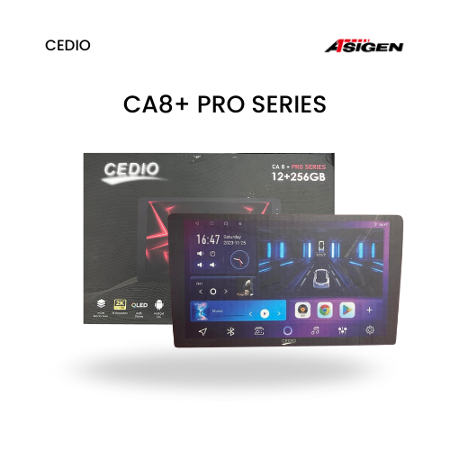 Head Unit CEDIO 9 Inch RAM 12GB Android – Layar Touchscreen, GPS, Bluetooth, Multimedia Mobil