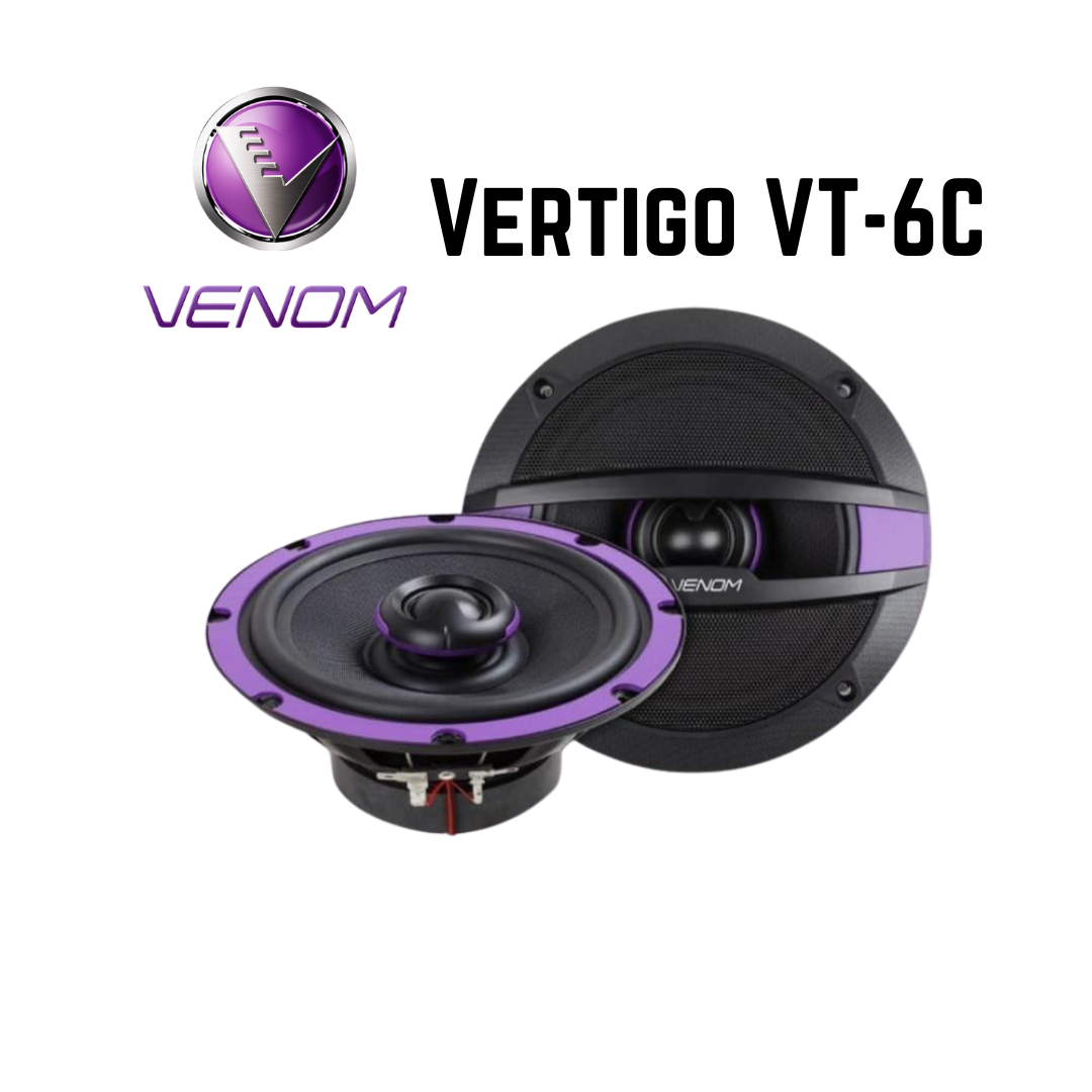 Speaker Coaxial 6.5" Venom Vertigo VT-6C – Suara Jernih