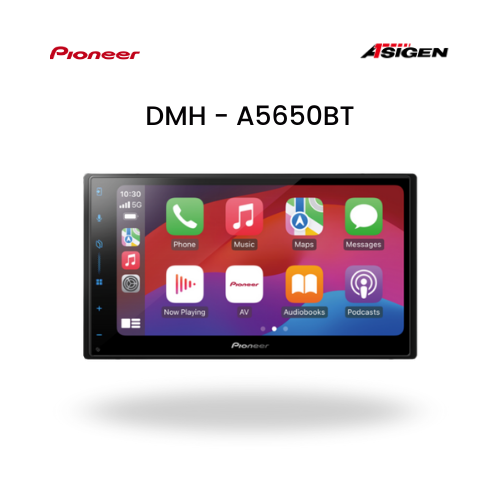 Pioneer DMH-A5650BT Head Unit Double DIN 6.8 Inch | Apple CarPlay & Android Auto | Bluetooth & USB