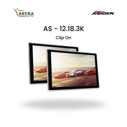 Headrest Asuka AS-12.18.3K Original – Bantal Sandaran Kepala Mobil Nyaman & Ergonomis