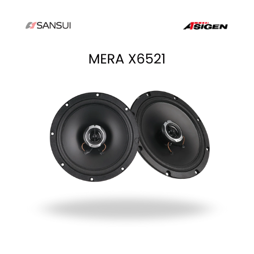 Speaker Mobil Sansui Mera X6521 Original – Suara Jernih & Bass Seimbang