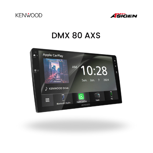 Kenwood DMX80AXS 9 Inch | Head Unit Digital Apple CarPlay & Android Auto