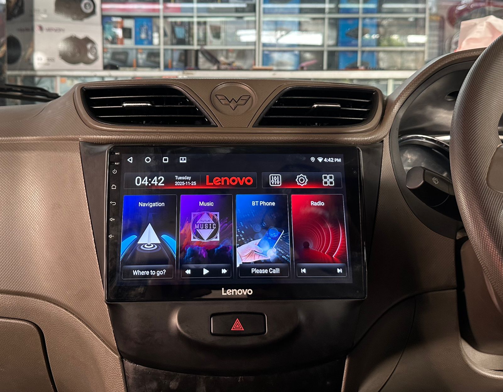 Head Unit Android Lenovo Ram 4