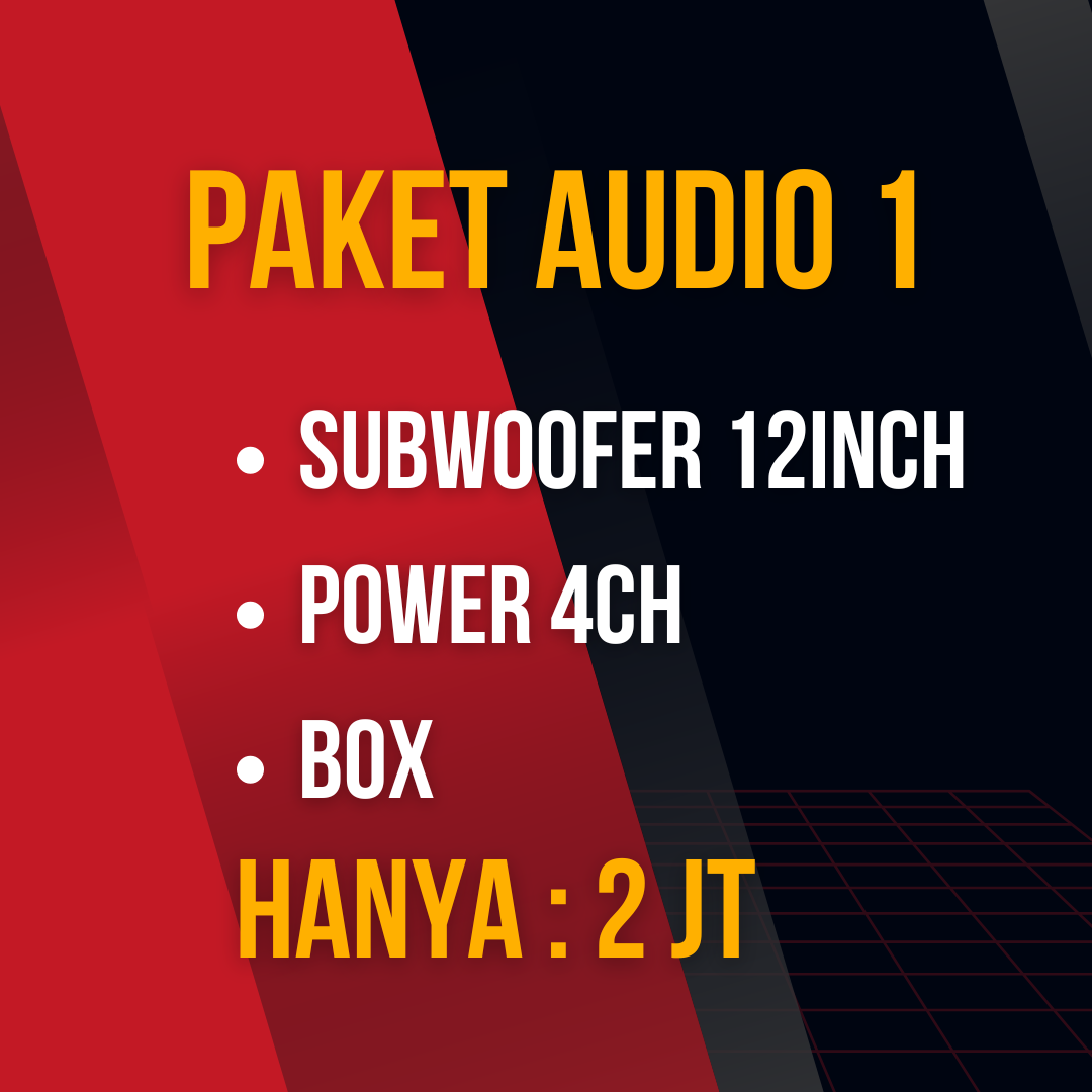 Paket audio mobil murah