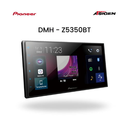 Pioneer DMH-Z5350BT Head Unit Double DIN 6.8 Inch | Apple CarPlay & Android Auto | Bluetooth & USB