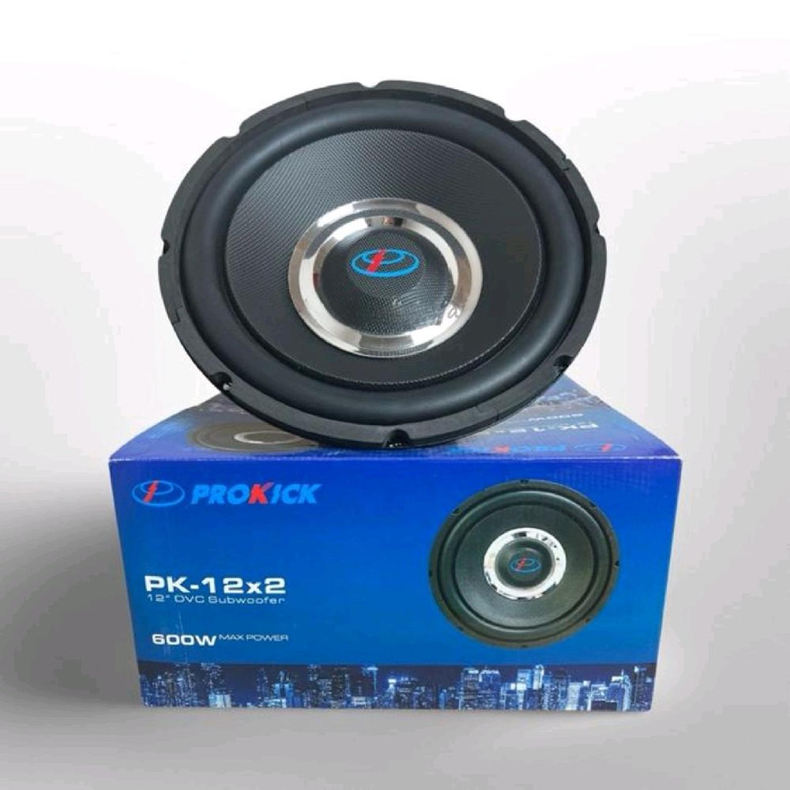 Subwoofer Prokick PK-12X2 12 Inch DVC | Bass Dalam & Power Besar