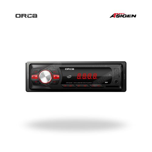 Single Orca MP3 Player Mobil – Audio Mobil Single DIN dengan USB & AUX